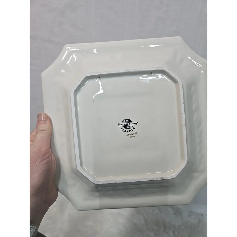 Fitz & Floyd Gregorian Collection Serving Platter 9.5